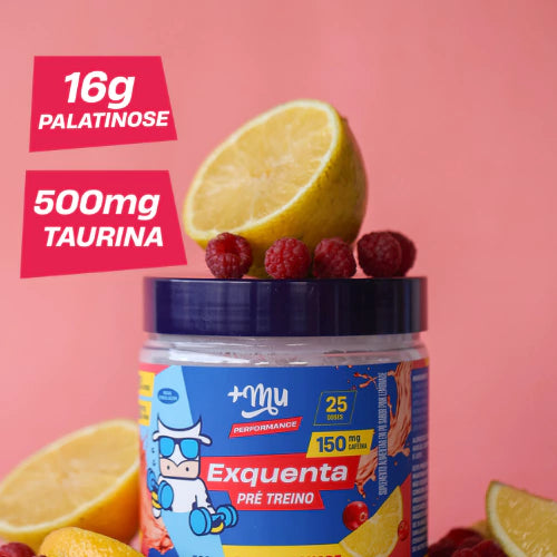 +Mu Pré-Treino Exquenta (500g)